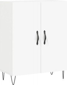 vidaXL Ντουλάπι Λευκό 69,5x34x180 εκ. από Επεξεργασμένο Ξύλο