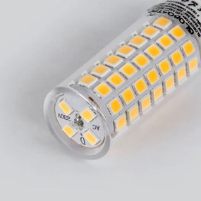 GloboStar 60392 Λάμπα LED G9 4W 544lm 360° AC 220-240V IP20 Φ1.86 x Υ6.3cm Θερμό Λευκό 2700K Dimmable - 3 Years Warranty