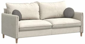 vidaXL Μαξιλάρια καθισμάτων 2 pcs Ανοιχτό γκρι Ø 30 x 13 εκ.