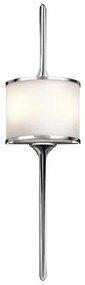 Απλίκα Φωτιστικό Μπάνιου 2xG9 IP44 76cm Mona Elstead Lighting-KL-MONA-L-PC-Χρώμιο KL-MONA-L-PC