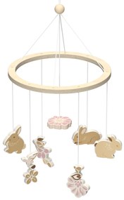 Cam Cam Ξύλινο μόμπιλε κούνιας Augusta