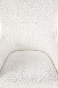 LIBERTO leisure armchair cream / gold DIOMMI V-CH-LIBERTO-FOT-KREMOWY