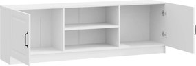 vidaXL Ντουλάπι TV Γυαλιστερό Λευκό 150 x 31 x 47 εκ