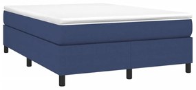 ΠΛΑΙΣΙΟ ΚΡΕΒΑΤΙΟΥ BOXSPRING ΜΠΛΕ 140 X 190 ΕΚ. ΥΦΑΣΜΑΤΙΝΟ 3120860