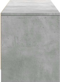 vidaXL Ντουλάπι TV Σκυρόδεμα 165 x 34 x 40 εκ. Επεξεργασμένο ξύλο