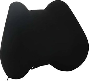 vidaXL Μαξιλάρι πλάτης Μαύρο Αφρός Μνήμης 40 x 32 x 13 εκ
