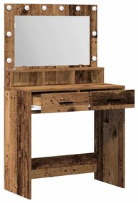 vidaXL Κομοδίνο Παλαιό ξύλο 79 x 41 x 135 cm Επεξεργασμένο ξύλο