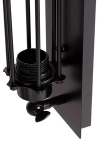 ΑΠΛΙΚΑ ΤΟΙΧΟΥ 2ΦΩΤΗ BEACON HM4463 ΜΕΤΑΛΛΟ ΣΕ ΜΑΥΡΟ 10x10x47Υεκ. - 0536070 - HM4463