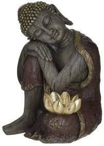 Διακοσμητικός Βούδας 3-70-301-0136 20x20x24cm Multi Inart Polyresin