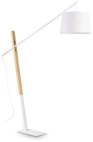 Φωτιστικό Δαπέδου Eminent 207582 166x230x4,2cm 1xE27 60W White Ideal Lux