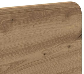 vidaXL Κεφαλάρι με κεφαλάρι Artisan Oak 160 cm Επεξεργασμένο ξύλο
