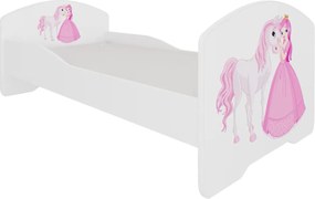 Παιδικό Κρεβάτι Belossi I-Princess -140 x 70-Χωρίς προστατευτικό