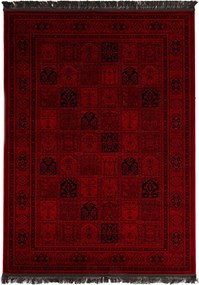 Χαλί (100x160) Royal Carpet Afgan 8129H D.Red