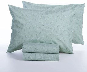 Σετ Σεντόνια Περκάλι Υπέρδιπλα 240x270 Josefine Mint 5205495605456