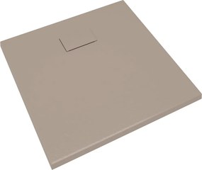 vidaXL Βάση Ντουζιέρας Καφέ 90 x 90 εκ. από SMC