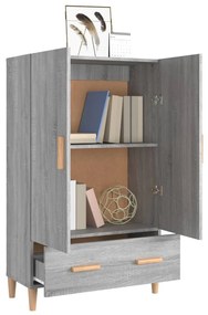 vidaXL Ντουλάπα Γκρι Sonoma 70 x 31 x 115 εκ. από Επεξεργασμένο Ξύλο