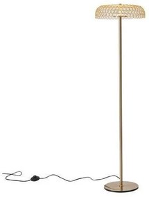 Επιδαπέδιο Φωτιστικό LED 10W 132cm Arte Illumina Perforato Eurolamp-144-15074-Χρυσό 144-15074
