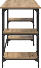 vidaXL Γραφείο Artisan Oak 140 x 50 x 75 εκ. Επεξεργασμένο ξύλο