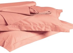 Σεντόνι True Col 1613 Peach Kentia Queen Size 240x270cm 100% Πενιέ Βαμβάκι