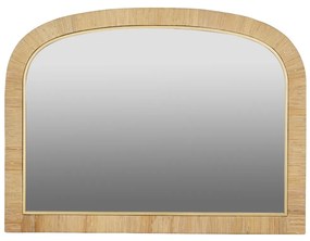 Artekko Bohemian MDF Καθρέφτης Τοίχου με Ρατάν σε Φυσική Απόχρωση (76x3x102)cm Artekko 86647-DS