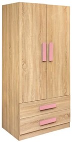 ΝΤΟΥΛΑΠΑ 2ΦΥΛΛΗ PLAYROOM SONAMA-ΡΟΖ HM335+HM336.02 80X50X180εκ.