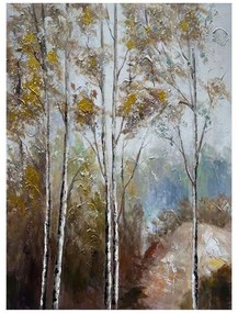 Πίνακας Καμβάς Forest 148-222-139 80x2,3x60cm Multi Vertical Καμβάς