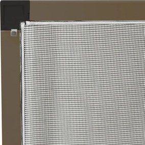 vidaXL Σήτα Εντόμων για Παράθυρα Καφέ 80 x 100 εκ.