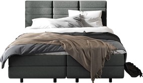 Επενδυμένο κρεβάτι Symphony-Anthraki-160 x 200