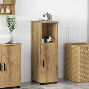 vidaXL Ντουλάπι Μπάνιου Artisan Oak 30 x 35 x 95 εκ