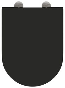 vidaXL Λεκάνη Μαύρο 46,2 x 36 x 4,3 εκ Δυροπλάστ