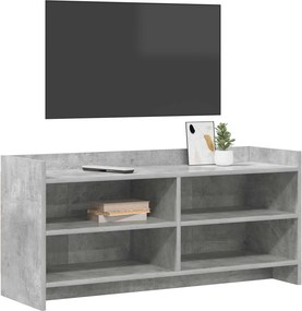 vidaXL Ντουλάπι TV 100 x 33 x 47 εκ Γκρι Σκυροδέματος