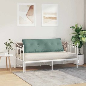vidaXL Μαξιλάρι Πλάτης Θαλασσί 140 x 50 cm Υφασμάτινο Κορντουρά