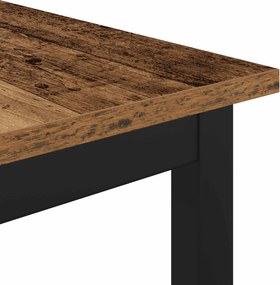 vidaXL Τραπεζαρίες 110 x 55 x 75 cm ΜΕΤΑΛΛΟ Ορθογώνιος