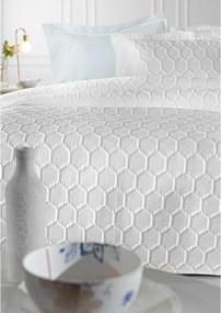 Κουβερλί King Size (Σετ 240x250) Guy Laroche Hive White