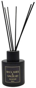 Αρωματικό Χώρου Στικ Black Amber &amp; Ginger Lily 100ml