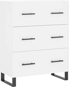 vidaXL Ντουλάπι Λευκό 69,5x34x180 εκ. από Επεξεργασμένο Ξύλο