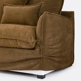 Κάλυμμα γωνιακού καναπέ από μελανζέ πολυεστέρα, ODNA