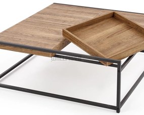 Frey Τραπεζάκι Σαλονιού Καφέ 84x80x30