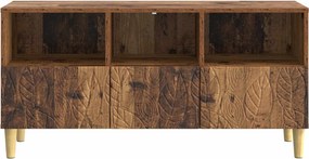 vidaXL Ντουλάπι TV 102 x 34,5 x 50 cm Παλαιωμένο ξύλο