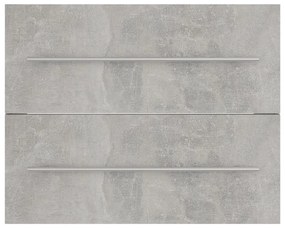 vidaXL Ντουλάπι Νιπτήρα Γκρι Σκυροδέμ. 60 x 38,5 x 48 εκ. Μοριοσανίδα