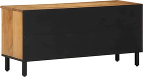 vidaXL Ντουλάπι TV Solid Acacia Wood 100 x 33 x 46 εκ.