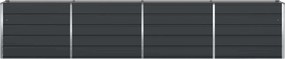 vidaXL Γλάστρα Ανθρακί 480 x 50 x 45 εκ Επικαλυμμένος Χάλυβας