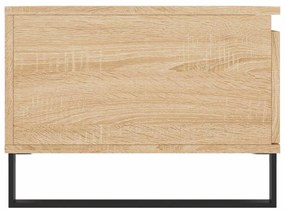 vidaXL Τραπεζάκι Σαλονιού Sonoma Δρυς 90x50x36,5 εκ. Επεξεργασμ. Ξύλο