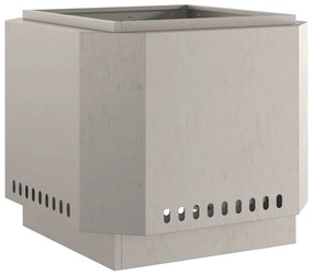 vidaXL Φωτιά Καφέ 58 x 58 x 51 cm Ατσάλι σκληρυθέν στον αέρα