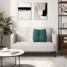 vidaXL Μαξιλάρι Πλάτης Σκούρο Πράσινο 45 x 50 x 24 cm ύφασμα