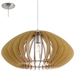 Φωτιστικό Οροφής Cossano 2 95257 Honey Eglo Metal,Wood
