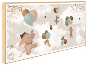 Παιδικό Κάδρο Μπαλόνια KDP220 30x60cm