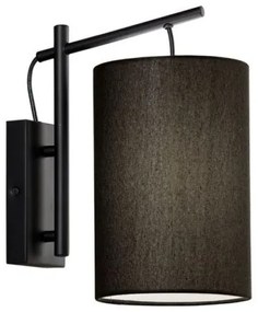Απλίκα Φωτιστικό Τοίχου E27 60W IP20 Kealia 4308200 Viokef-4308200-Μαύρο 4308200
