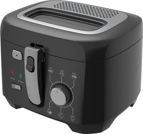 Finlux FDF-2518BS Φριτέζα 2.5lt Μαύρη 1800W