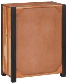 vidaXL Πλαϊνό γραφείο 3 pcs Καφέ 110 x 30 x 75 εκ Μασίφ ξύλο ακακίας